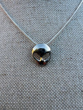Alien Pendant Necklace Sterling Silver